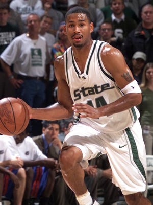 Michigan State guard Charlie Bell in 2000.